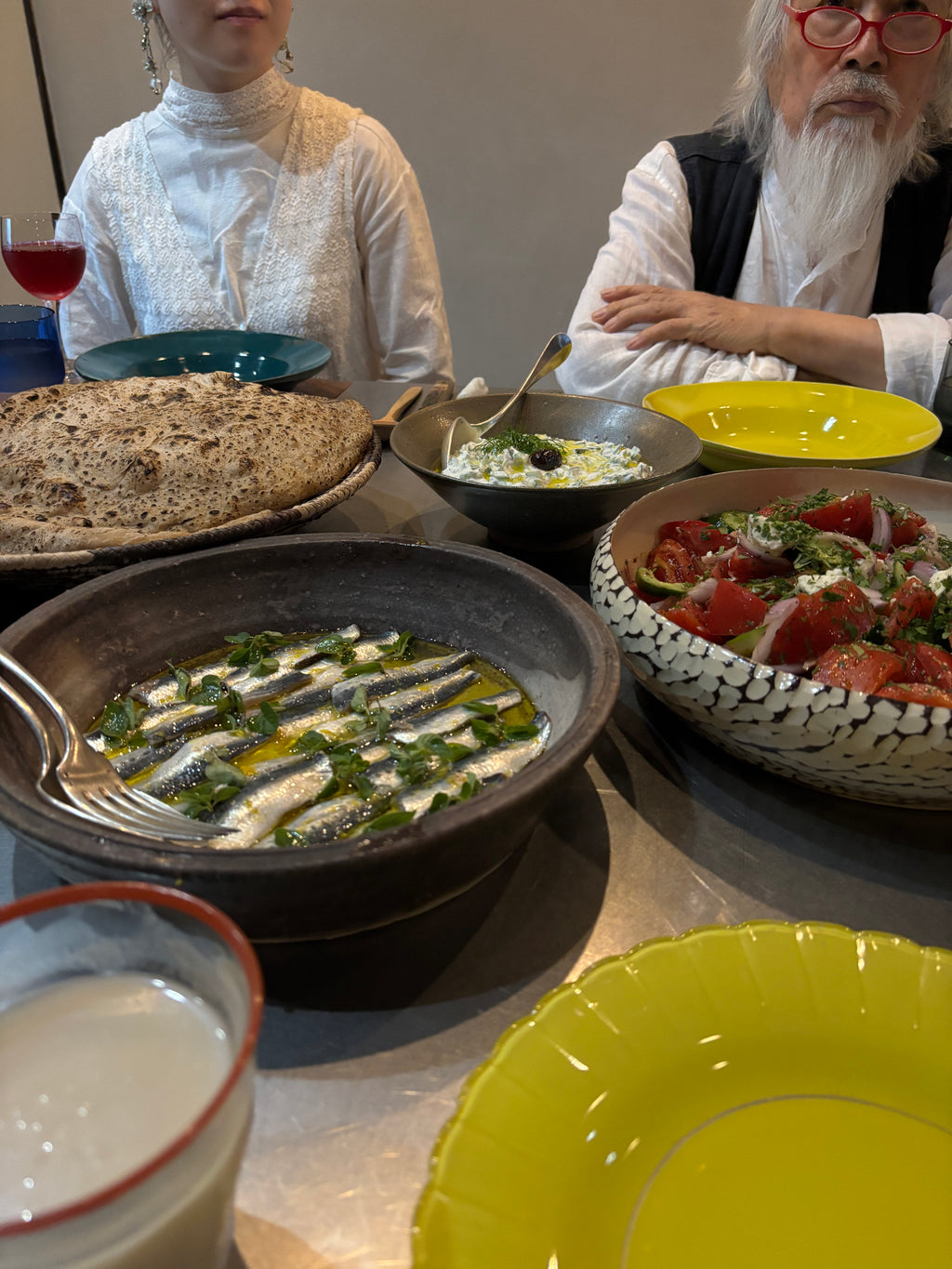 ９月２６日土曜日　お食事　Far moon まさよさんと縄文土器と石器でいただくお食事のみ