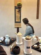 ９月２８日月曜日　３限　文人茶　一茶庵宗家 佃一輝先生の授業　季題　明月