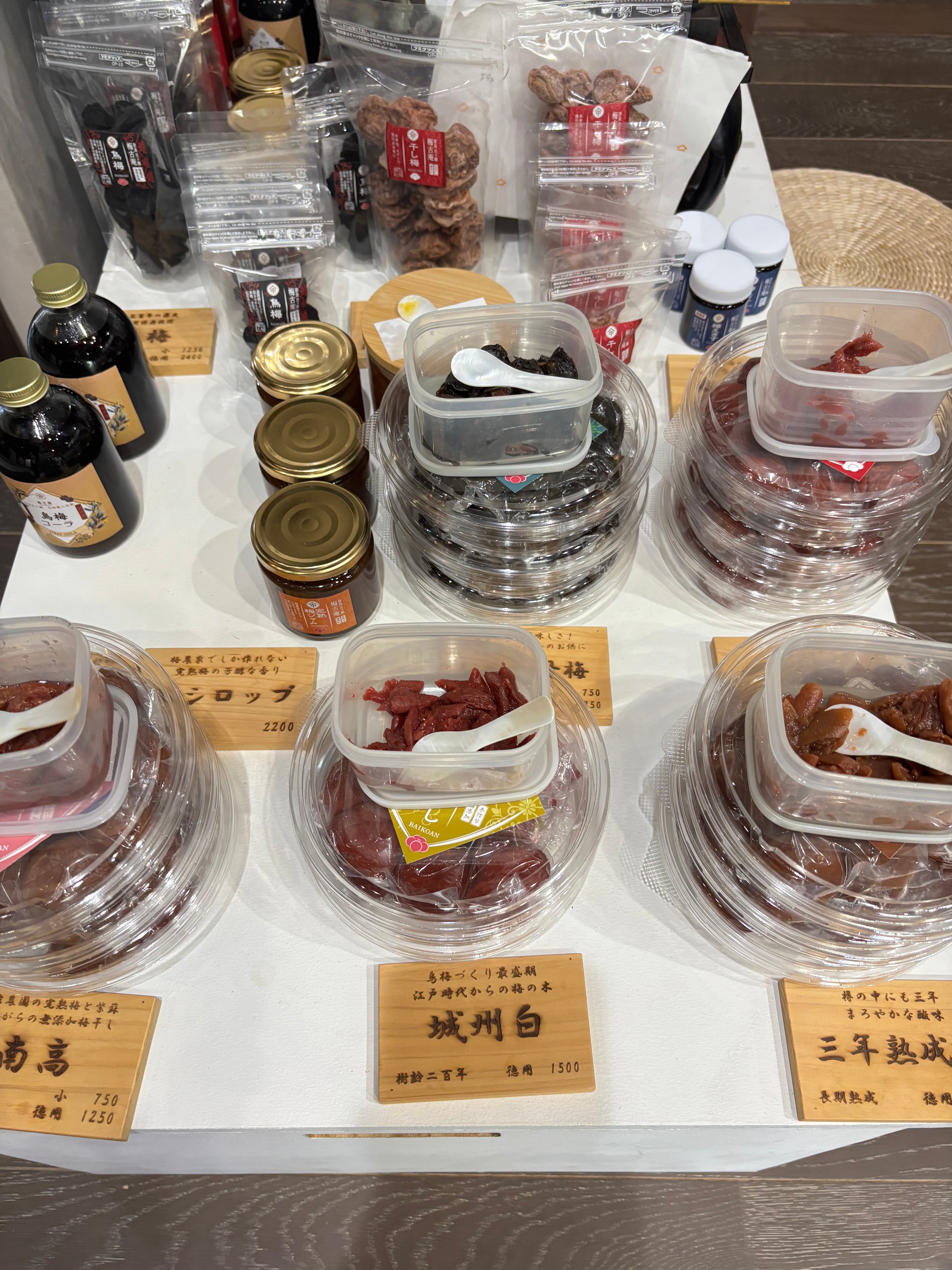 ８月２３日日曜日　梅古庵 十代目　中西謙介 先生の烏梅と完熟梅を使ったお食事