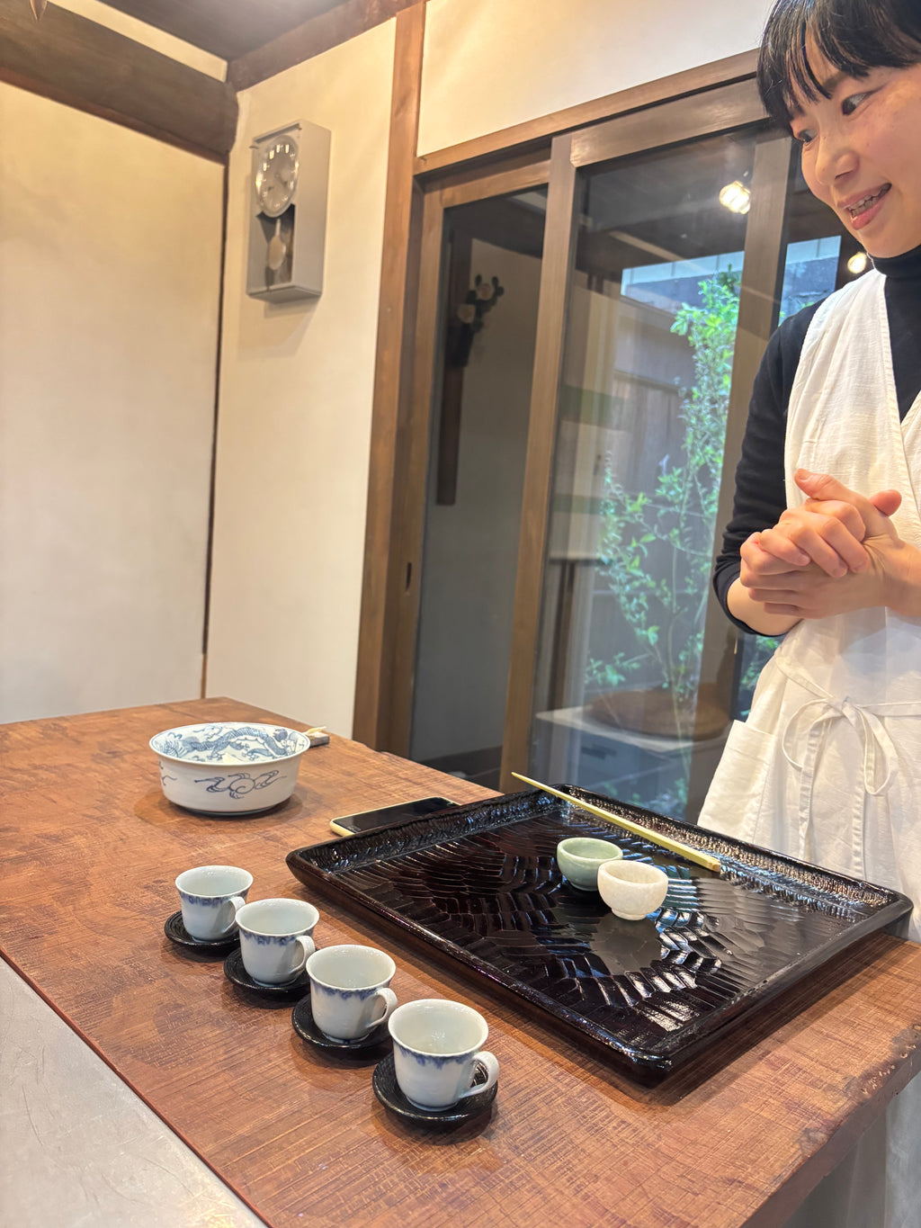 ８月２４日月曜日　２限　みのり菓子 小林 優子 先生みのり菓子さんの季節のフルーツを使った和菓子