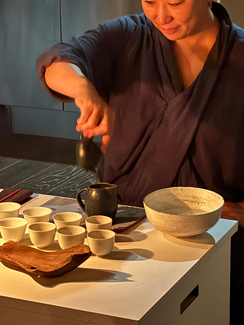 ９月２６日土曜日　お食事　Far moon まさよさんと縄文土器と石器でいただくお食事のみ