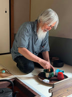 ９月２７日日曜曜日　1限2限茶杓を作る授業「選び抜かれた竹から茶杓とその筒を作り、銘をつけてみよう」茶杓師の海田曲港先生